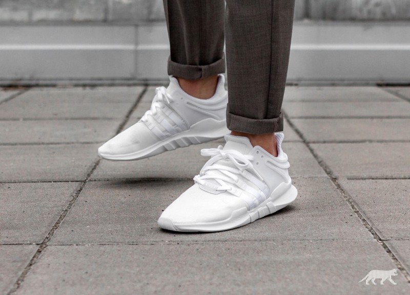 Adidas originals eqt triple 2024 white